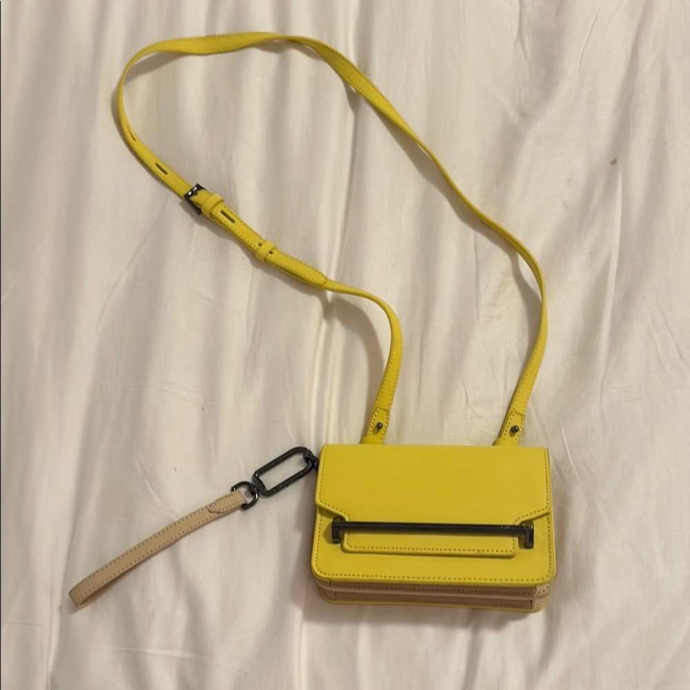 Stylish Yellow Crossbody Bag